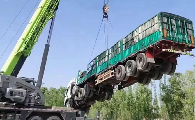 禹王台区道路脱困救援案例